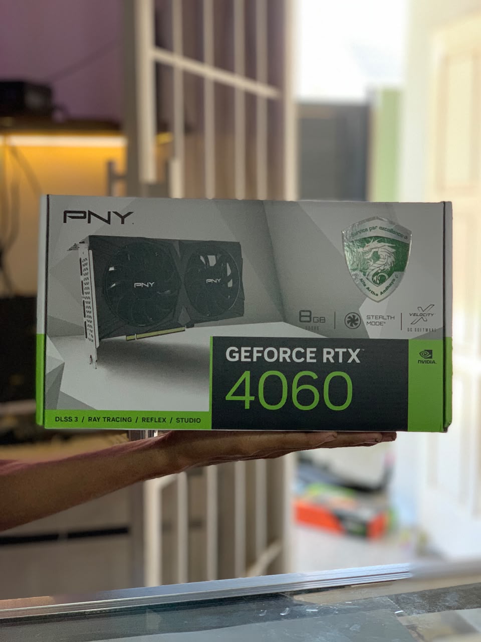 PNY RTX 4060 8GB GDDR6 2nd (Fullset) Garansi On 2027