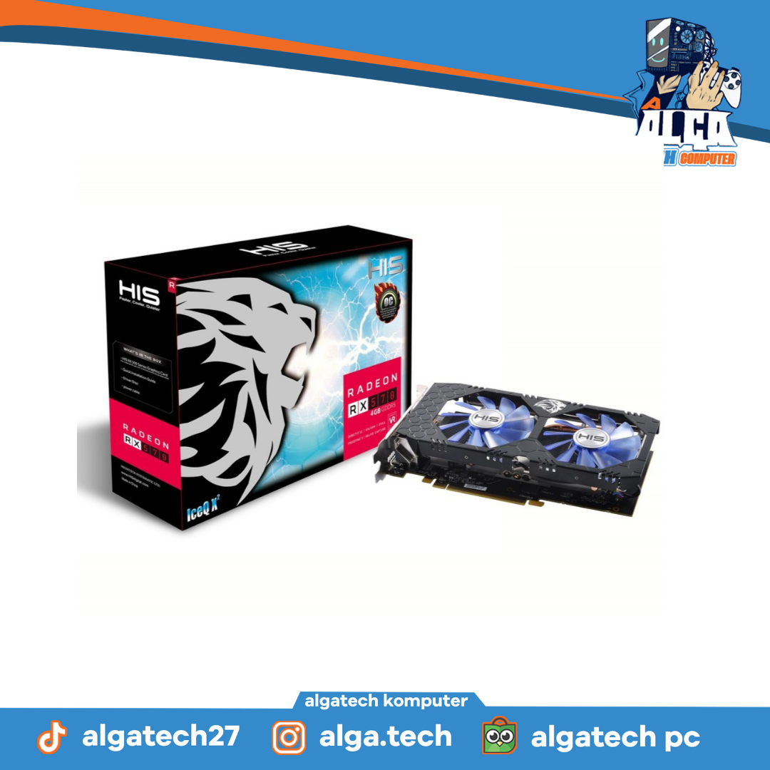HIS RADEON RX 570 4GB GDDR5 2ND FULLSET