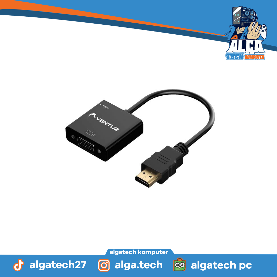 Ventuz HDMI To VGA  Adapter With Audio 