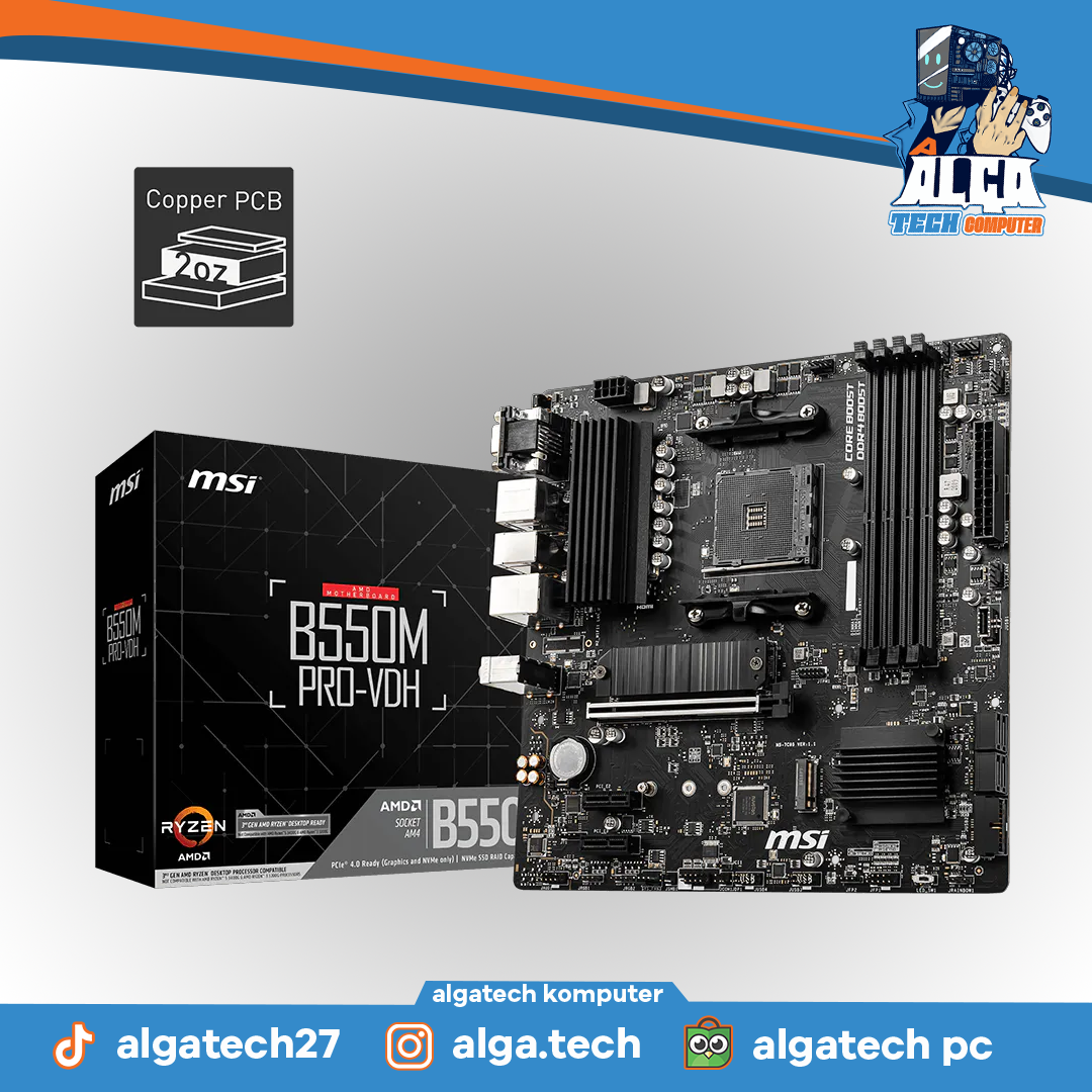 MSI B550M PRO-VDH 