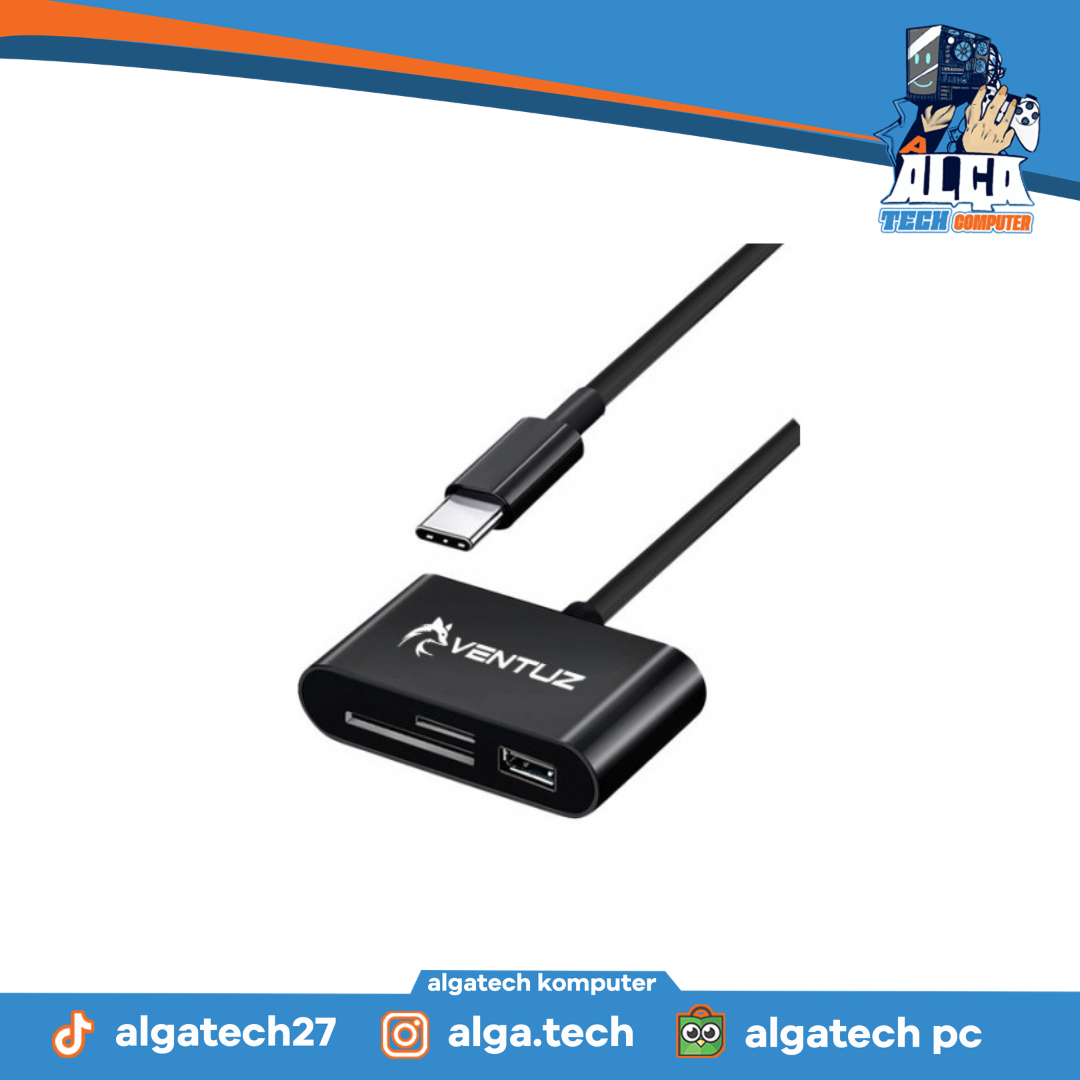  Ventuz USB TYPE-C USB-SD-TF Camera Reader