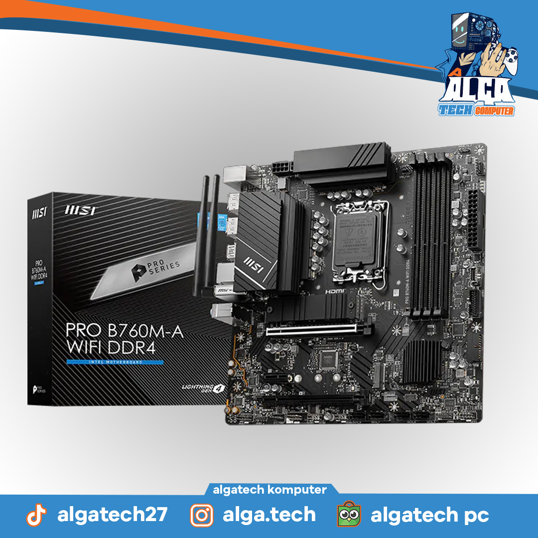 MSI PRO B760M-A WIFI DDR 4 