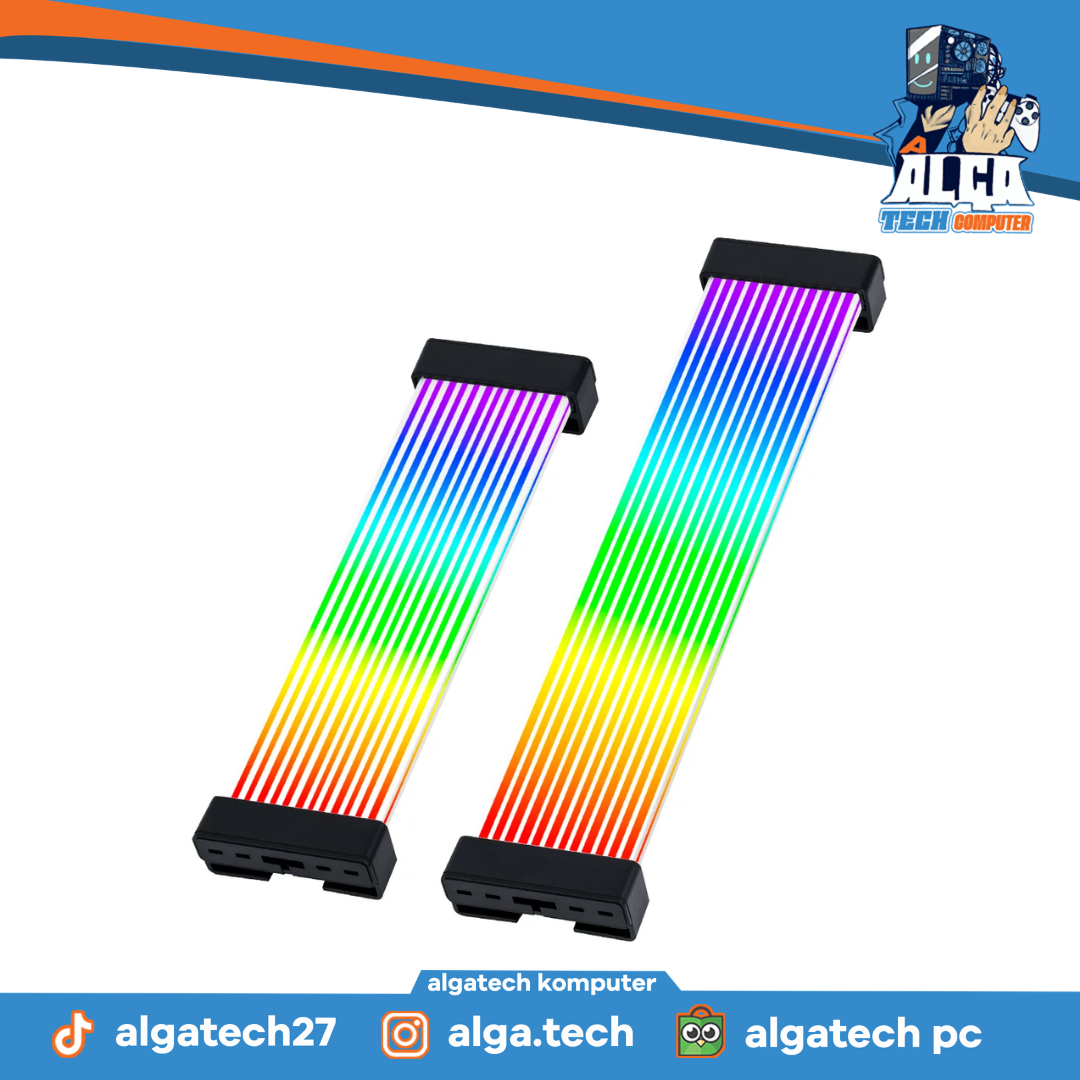 RGB JUNGLE LEOPARD CABLE ARGB COVER SET (24 PIN + 8 PIN)