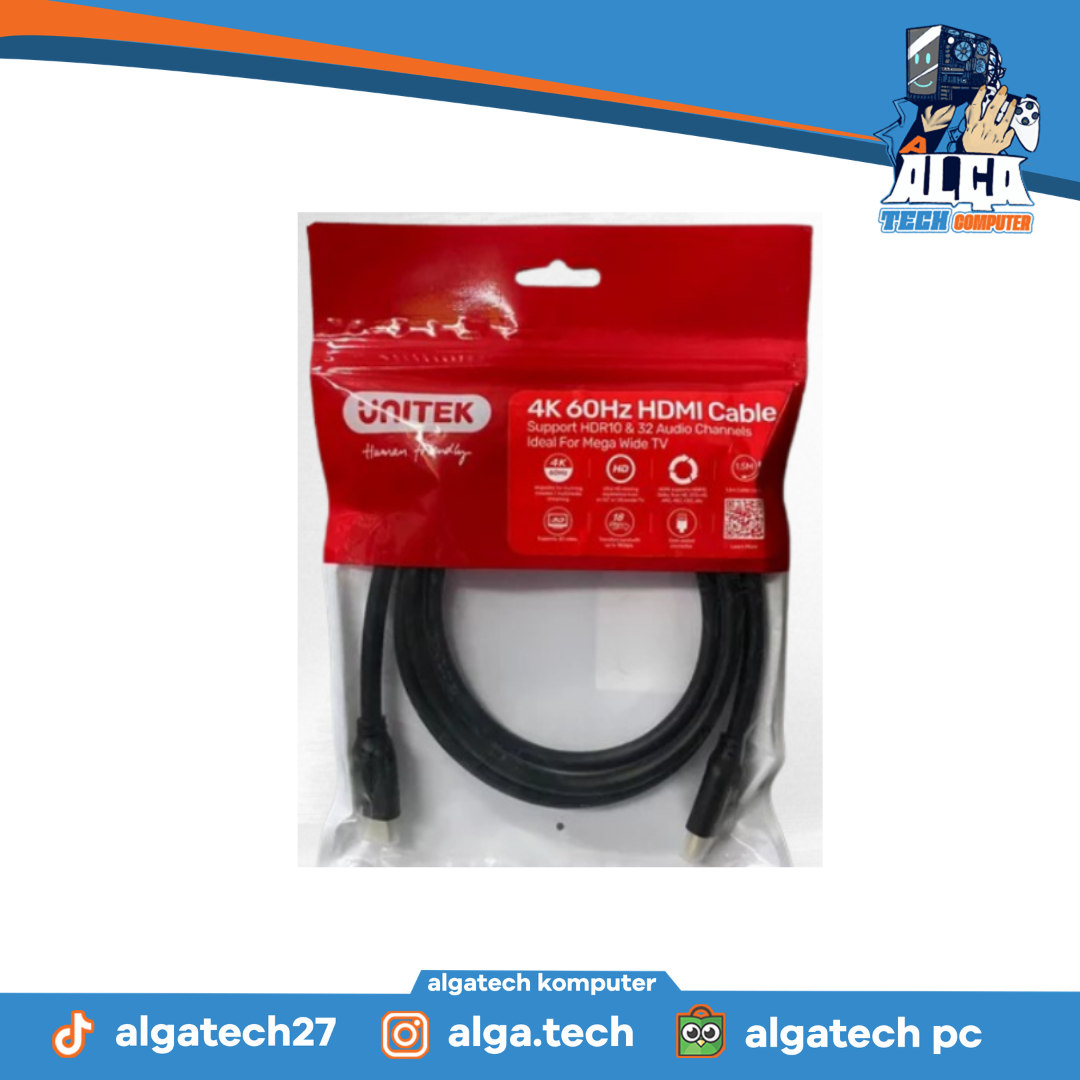Kabel HDMI Unitek 4K 60 Hz HDMI Cable 