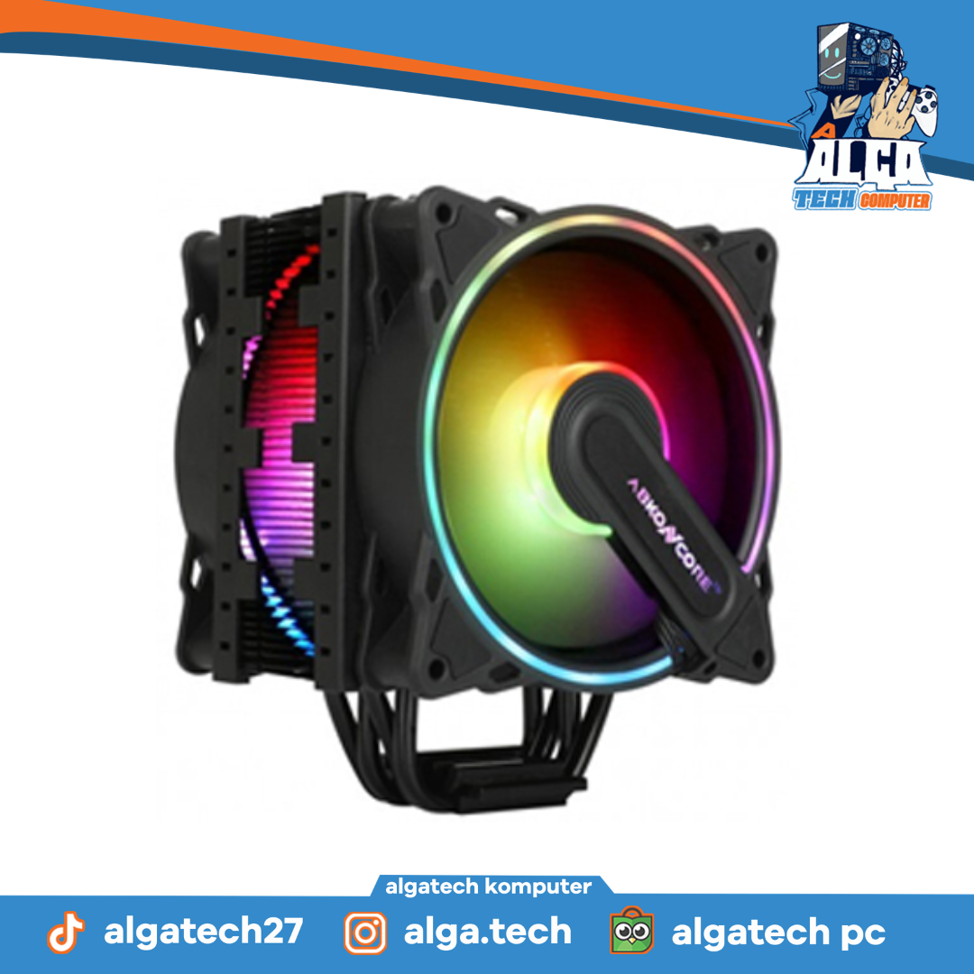 ABKONCORE T404B HURRICANE DUAL ARGB CPU  COOLER 