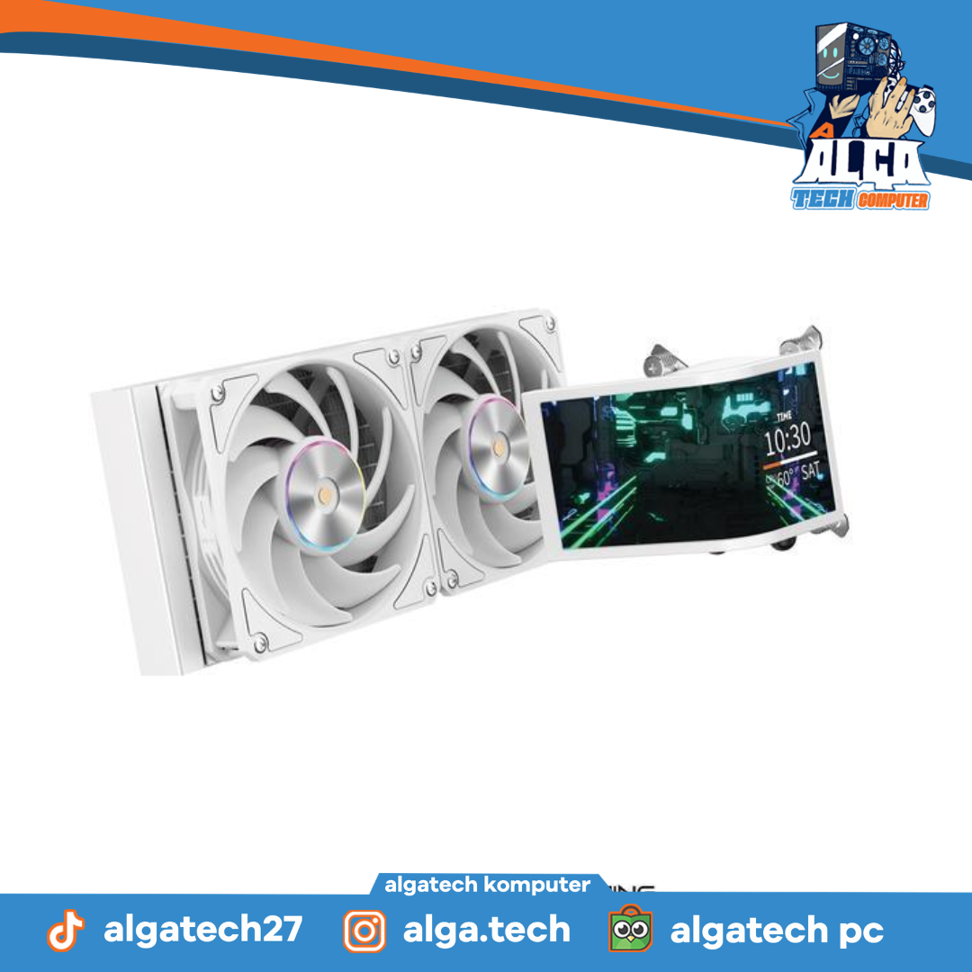 CUBEGAMING NOVACORE 240MM LIQUID COOLING 240MM WHITE 2nd (Second Fullset Like New) 