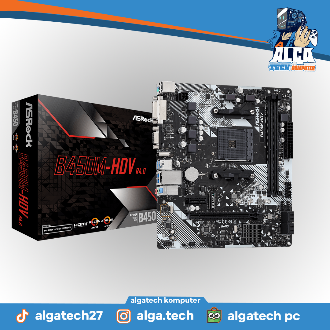 ASROCK B450M-HDV R4.0