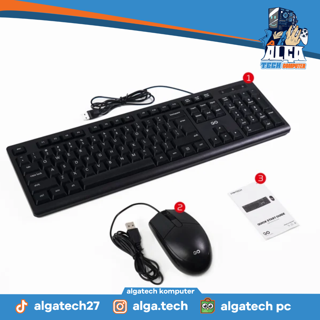 FANTECH GO KM101 WIRED MOUSE KEYBOARD