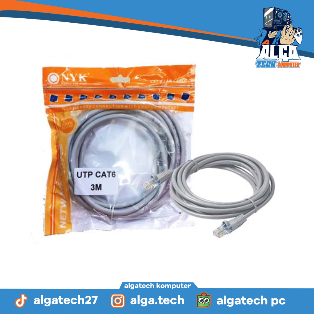 NYK Cat 6 Lan cable 3m